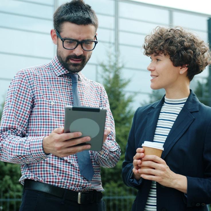 iOS app development workspace